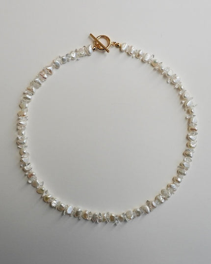 淡水パール クリスタル ネックレス