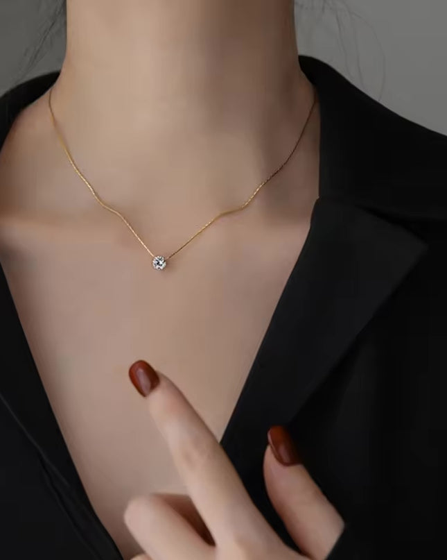 【金属アレルギー対応】ジルコニア ネックレス LOLA