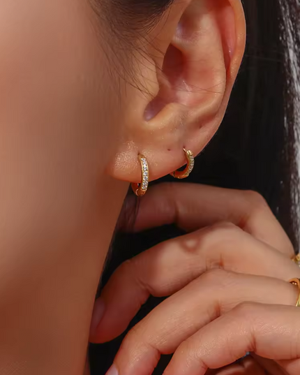 【金属アレルギー対応】フープピアス LAIM