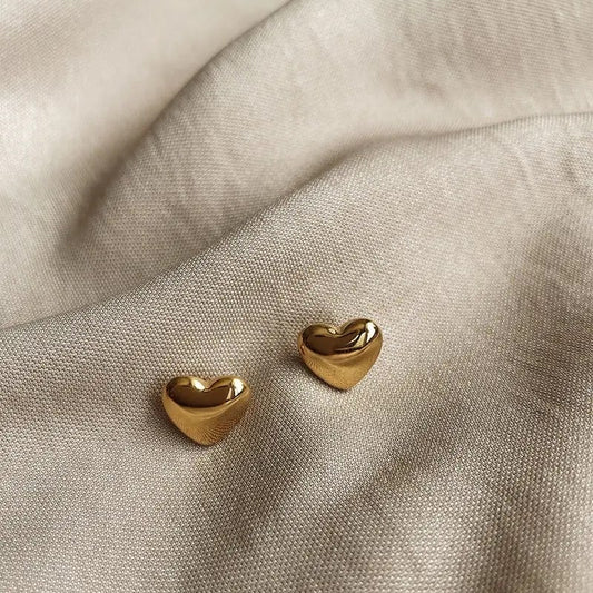 Heart Mini Earrings Surgical Stainless Steel 