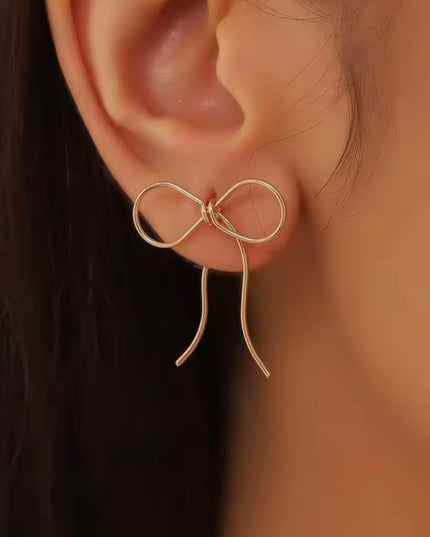 リボンピアス MARY