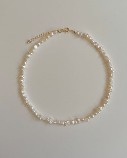 【アウトレット】金属アレルギー対応 淡水パールネックレス