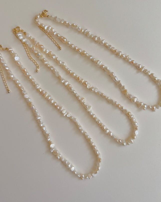 【アウトレット】金属アレルギー対応 淡水パールネックレス