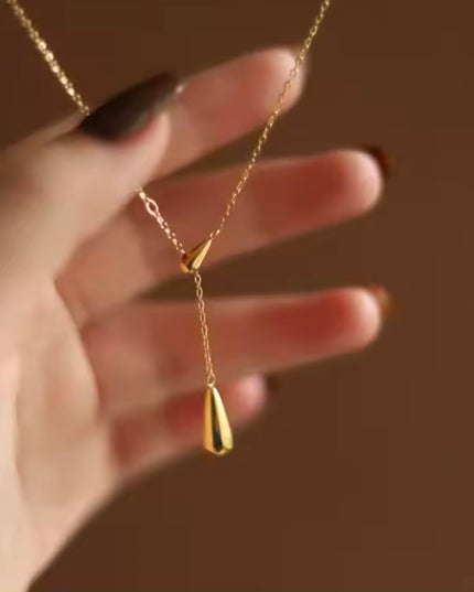 【金属アレルギー対応】チャーム付き チェーンネックレス JULIA