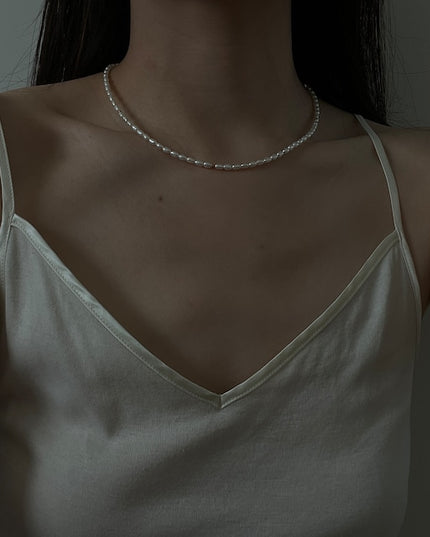 【金属アレルギー対応】ベビーパールネックレス ELLA