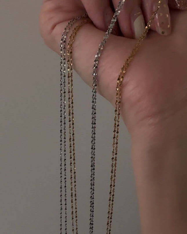 【金属アレルギー対応】 チェーンネックレス LEXA