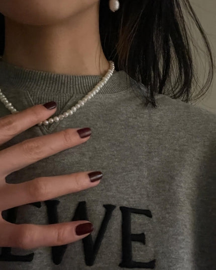 【金属アレルギー対応】淡水パール ネックレス