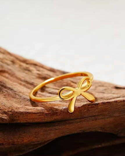 【金属アレルギー対応】ミニリボンリング ARDEN