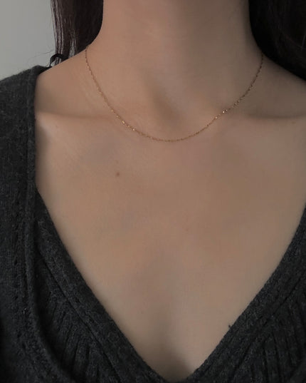 【金属アレルギー対応】 チェーンネックレス LEXA