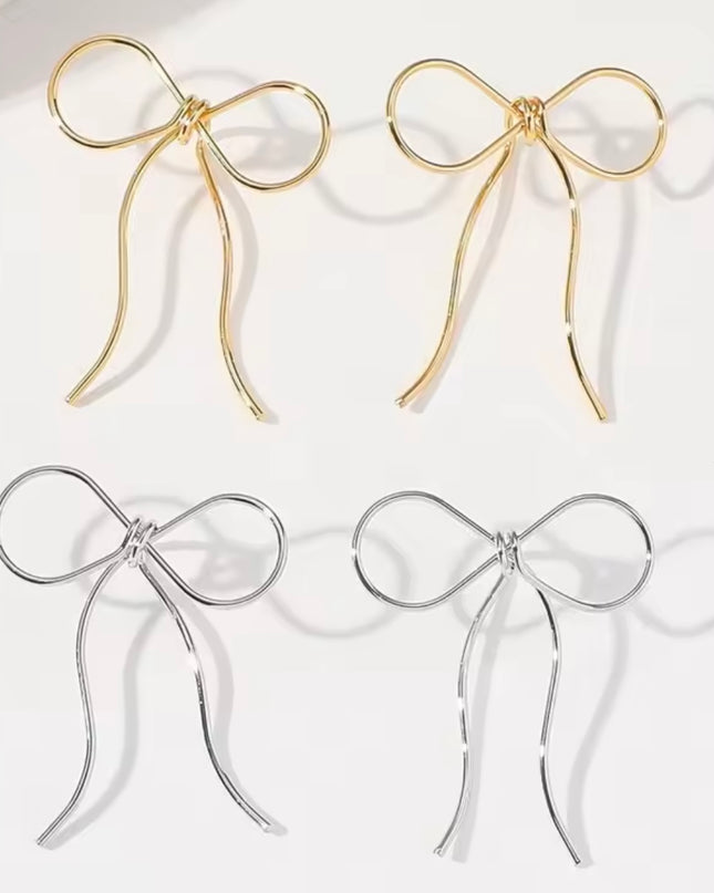 リボンピアス MARY