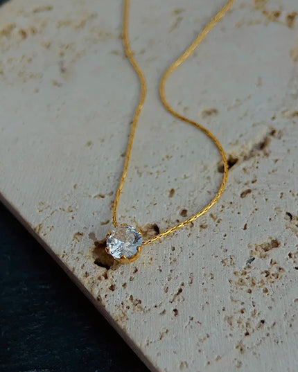 【金属アレルギー対応】ジルコニア ネックレス LOLA