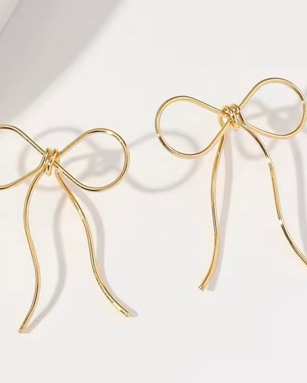 リボンピアス MARY