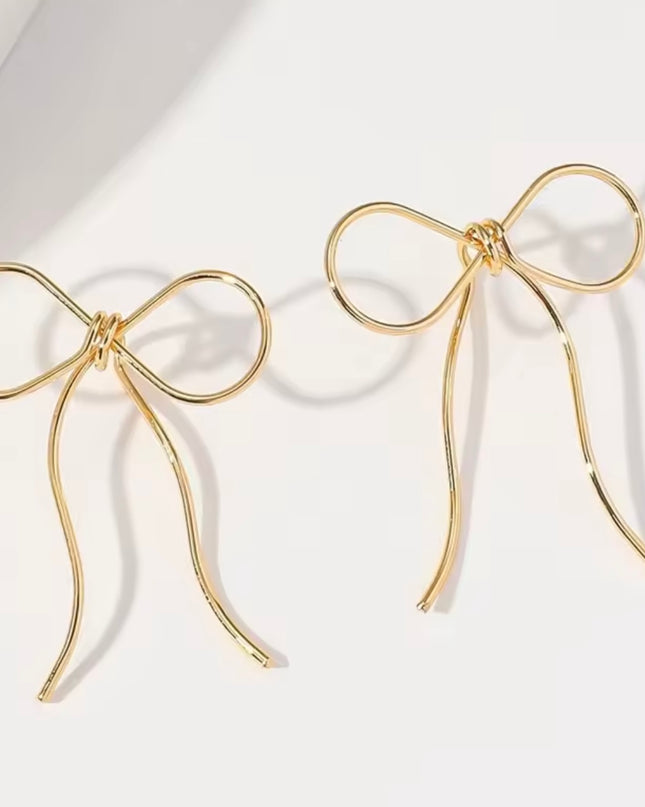 リボンピアス MARY