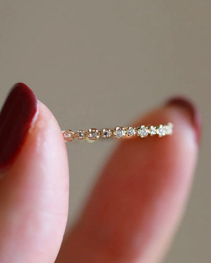 スターリングシルバー925 ジルコニアリング JOY