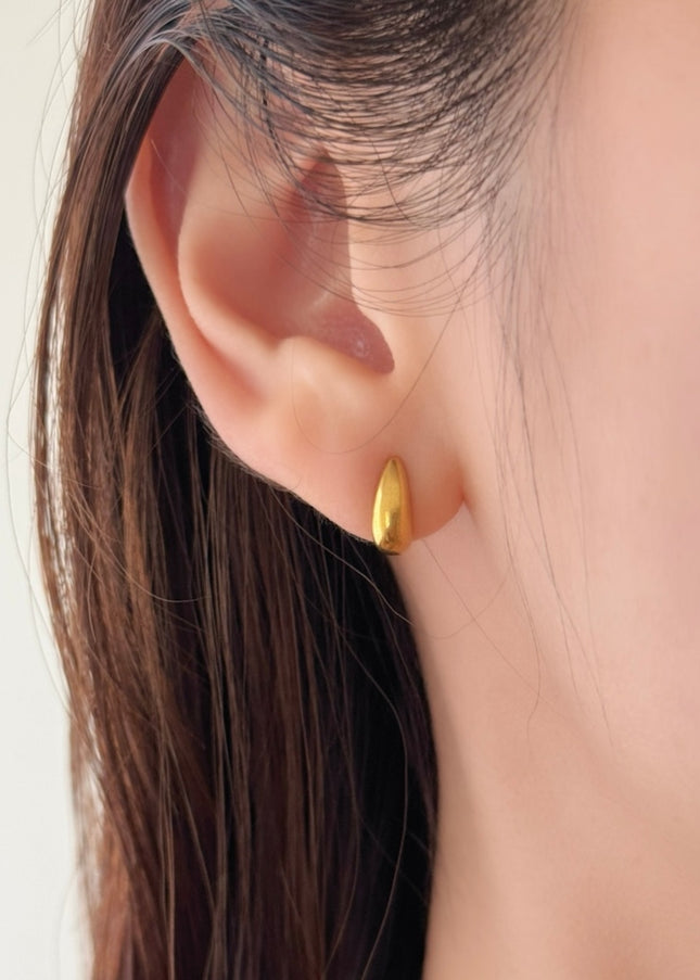 ミニピアス ゴールド シルバー サージカルステンレス