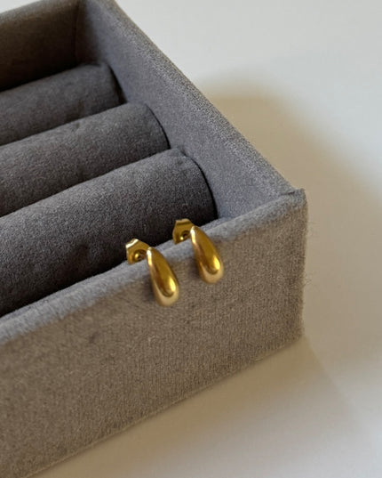 ミニピアス ゴールド シルバー サージカルステンレス