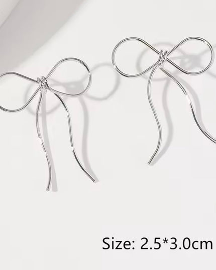 リボンピアス MARY