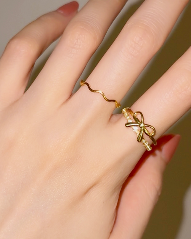 ステンレススチール ウェーブリング WAVE