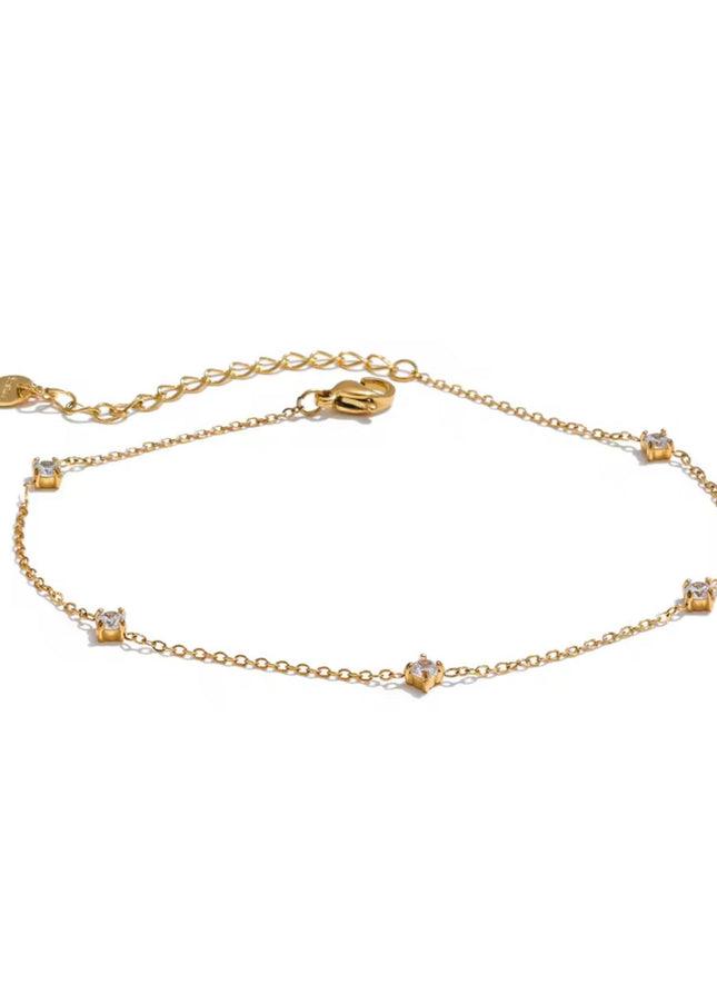 【金属アレルギー対応】ジルコニア アンクレット NOAH