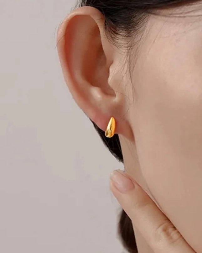 ミニピアス ゴールド シルバー サージカルステンレス