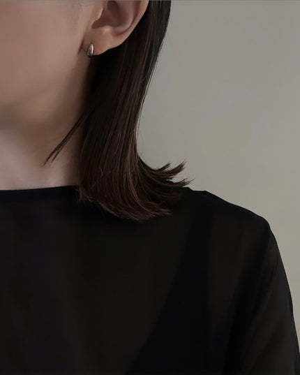 ミニピアス ゴールド シルバー サージカルステンレス