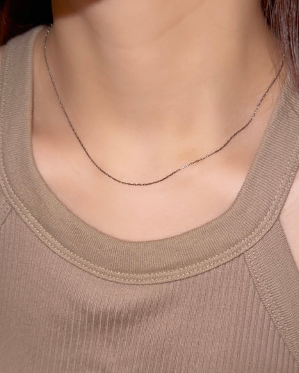 【金属アレルギー対応】チェーンネックレス LUNA