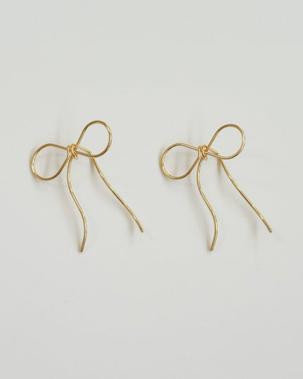 リボンピアス MARY