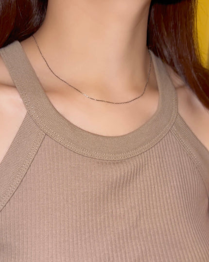 【金属アレルギー対応】チェーンネックレス LUNA