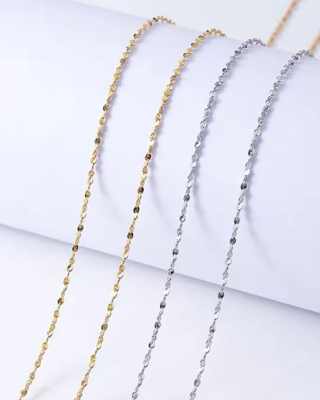 【金属アレルギー対応】 チェーンネックレス LEXA