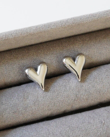 ハート ピアス サージカルステンレス LINA