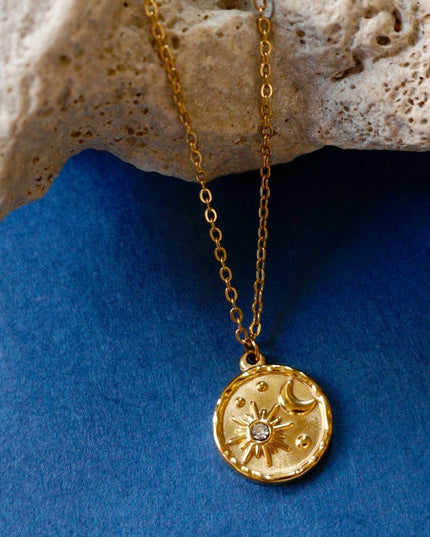 【金属アレルギー対応】フォーチュンネックレス POPY