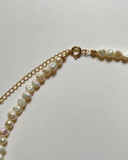 【金属アレルギー対応】淡水パール ネックレス