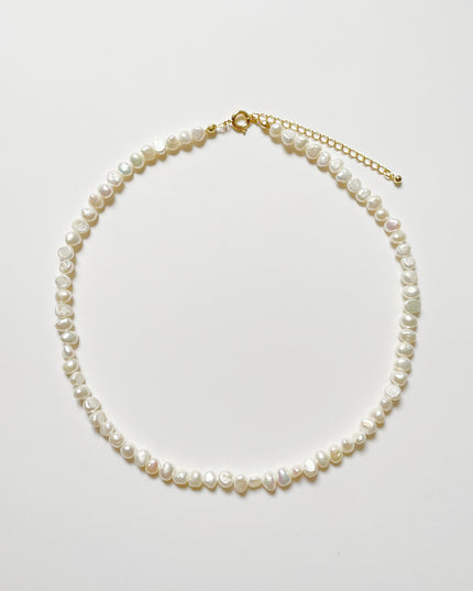 【金属アレルギー対応】淡水パール ネックレス