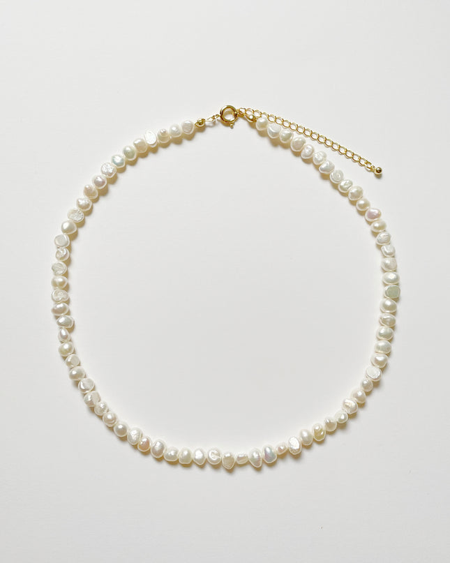 【金属アレルギー対応】淡水パール ネックレス