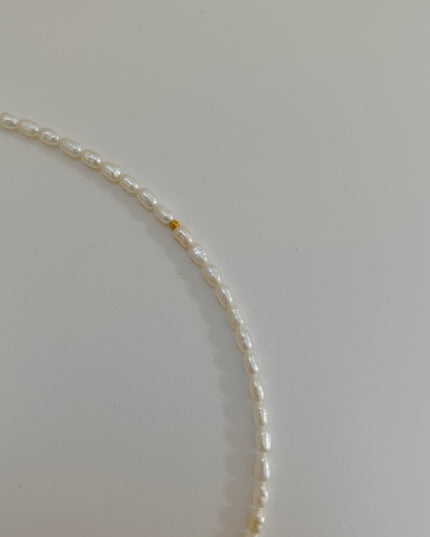 【金属アレルギー対応】ベビーパールネックレス ELLA